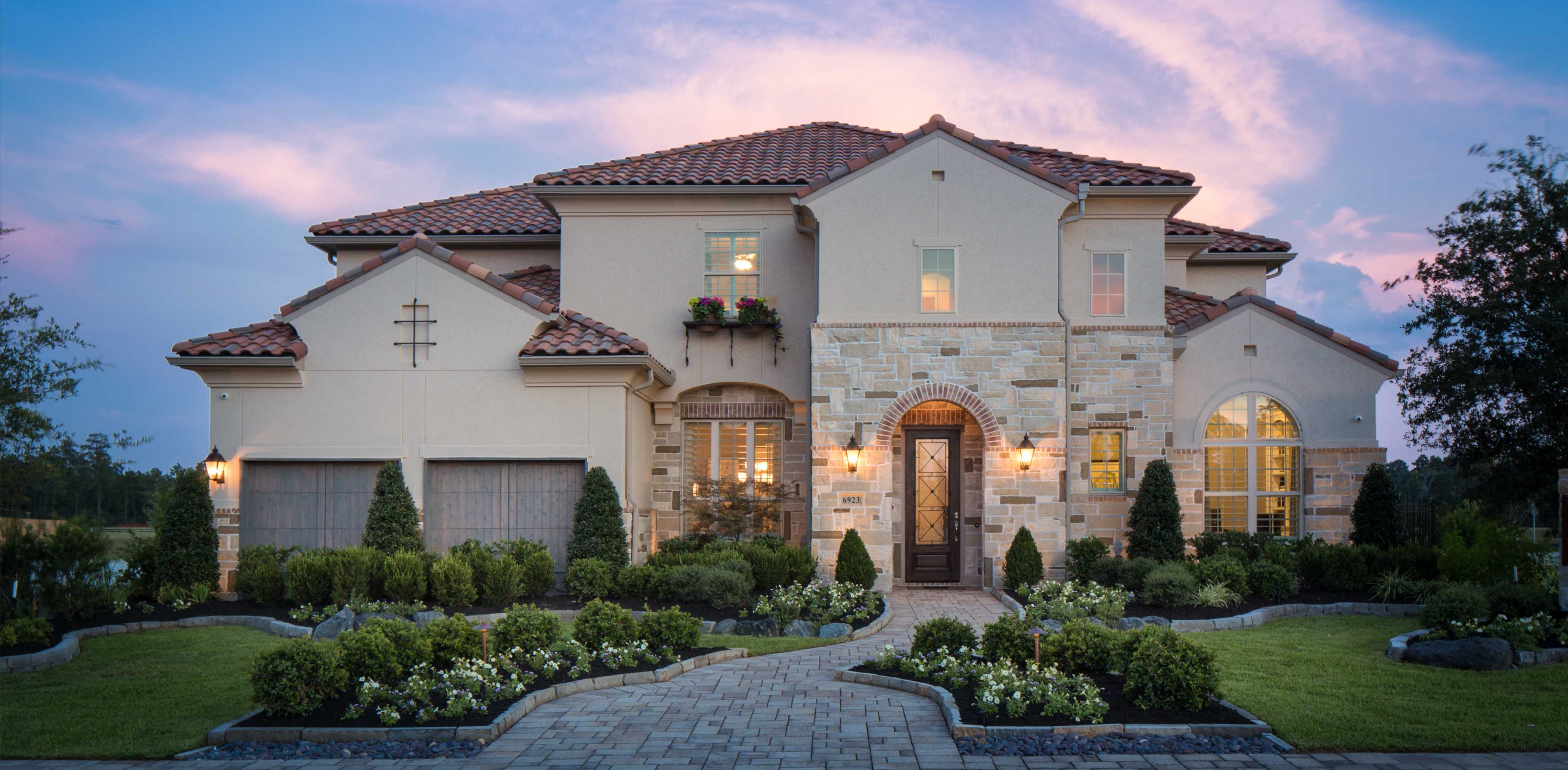 Model Home in Houston Texas, The Lakes of Shadow Creek in Augusta Pines