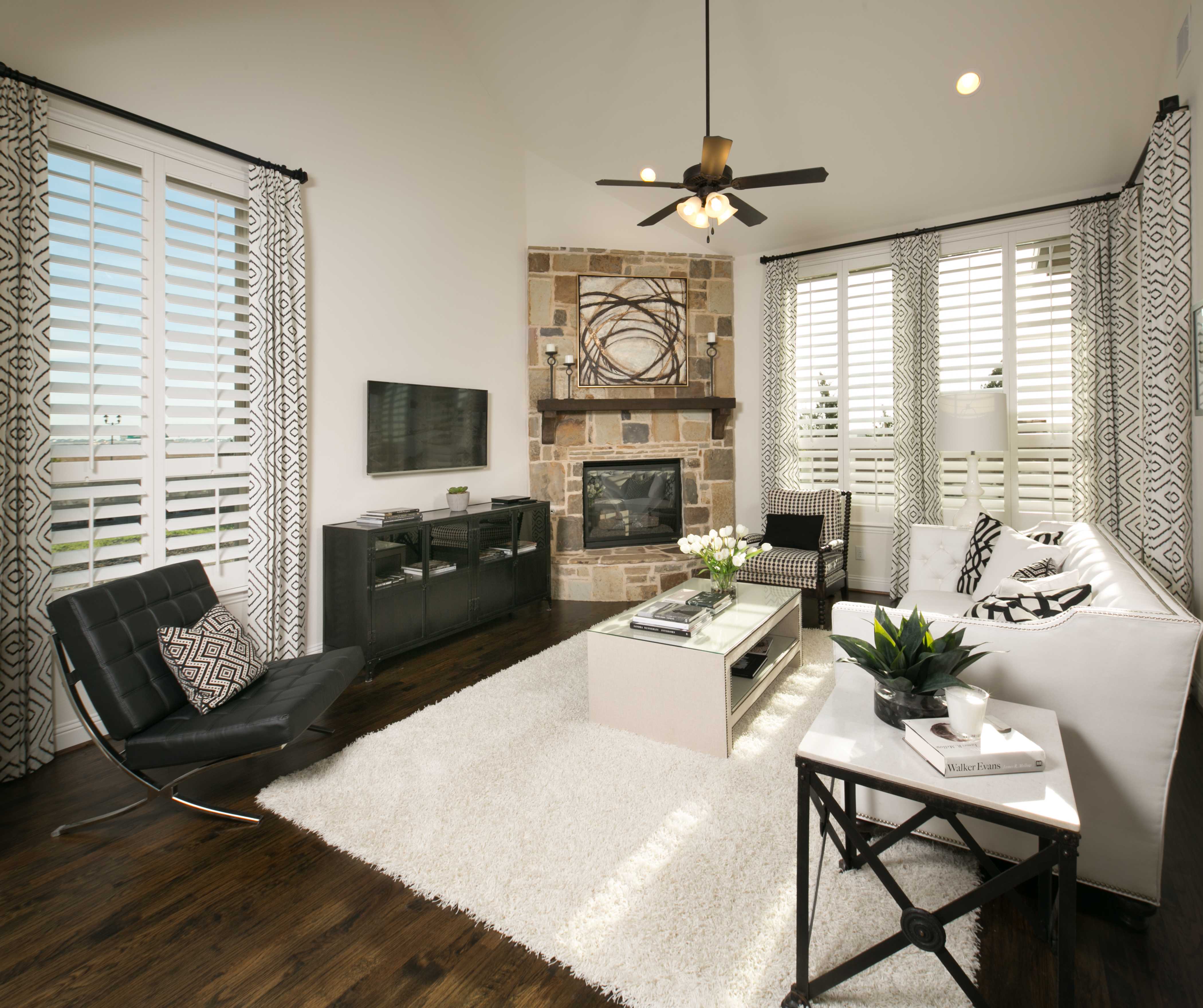 Model Home in Dallas / Fort Worth Texas, Light Farms 50s community