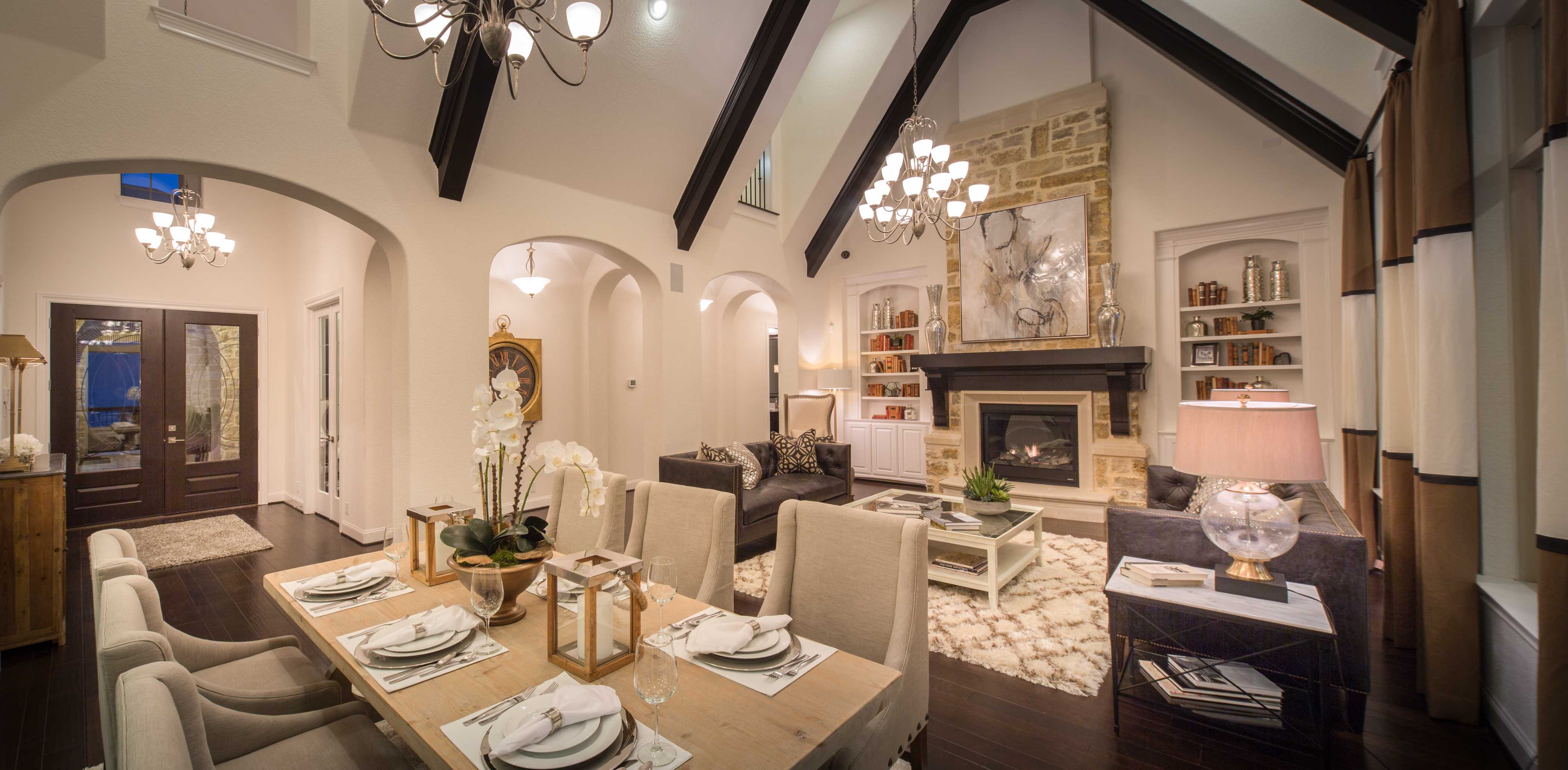 Model Home in San Antonio Texas, Overlook at Stonewall Estates community