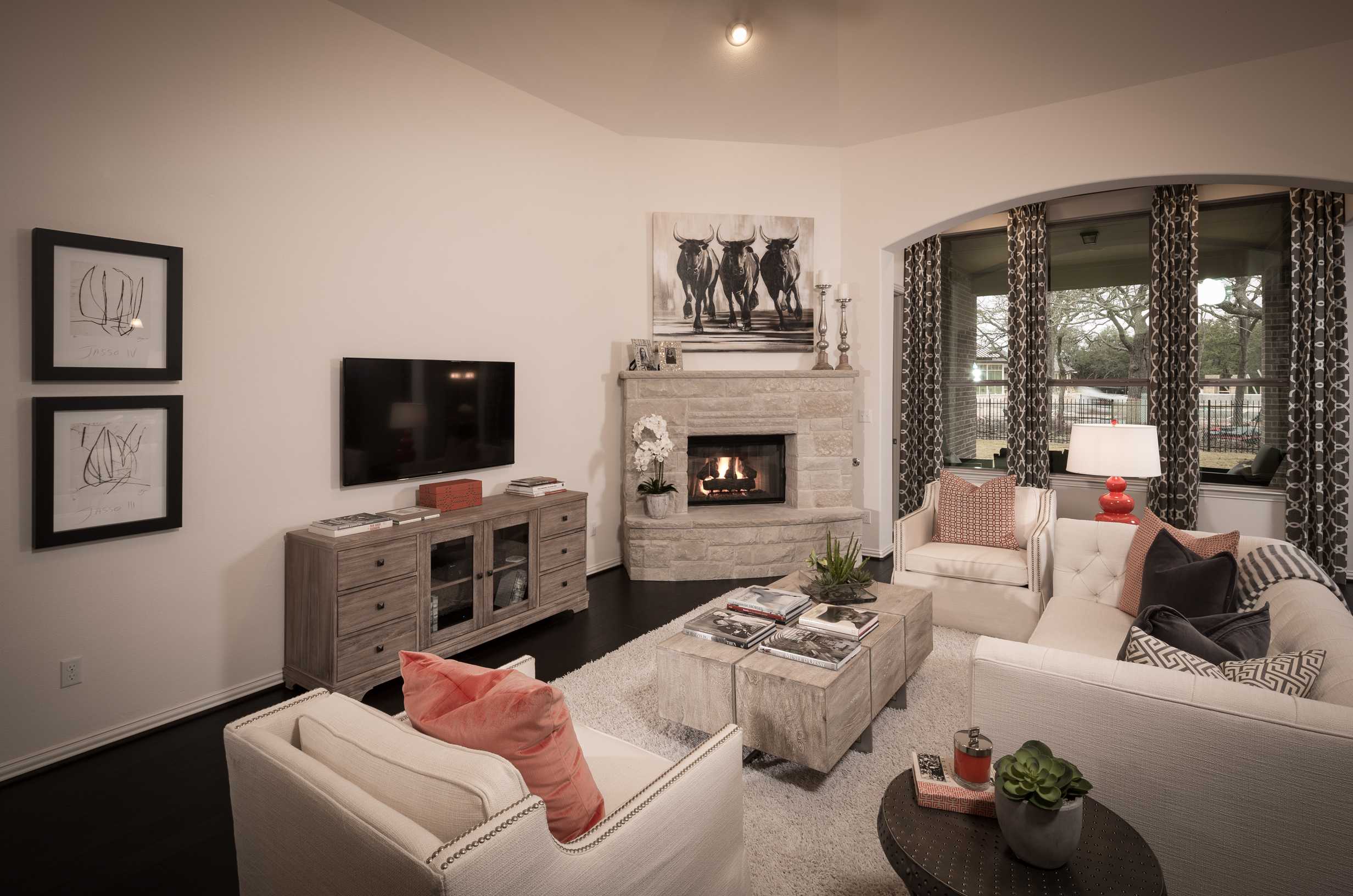 Model Home in Austin Texas, Santa Rita Ranch North community