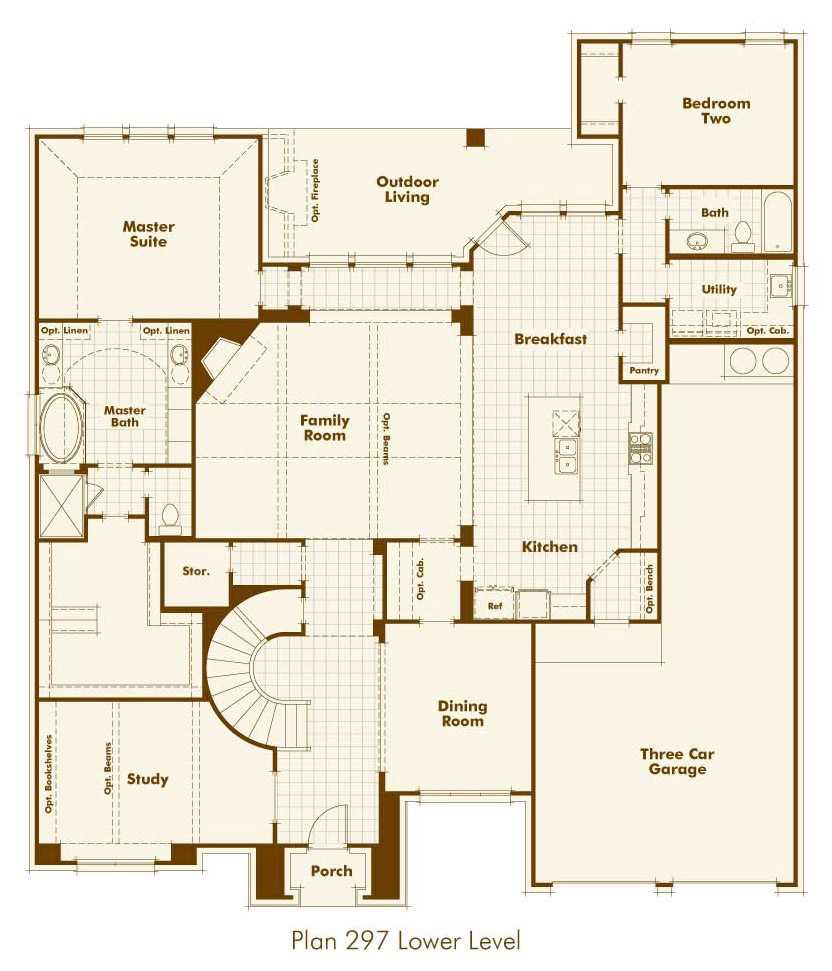 New Home Plan 297 in Prosper, TX 75078