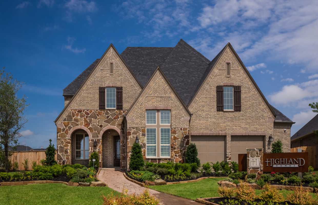 Model Home in Houston Texas, Grand Mission Estates 60s community