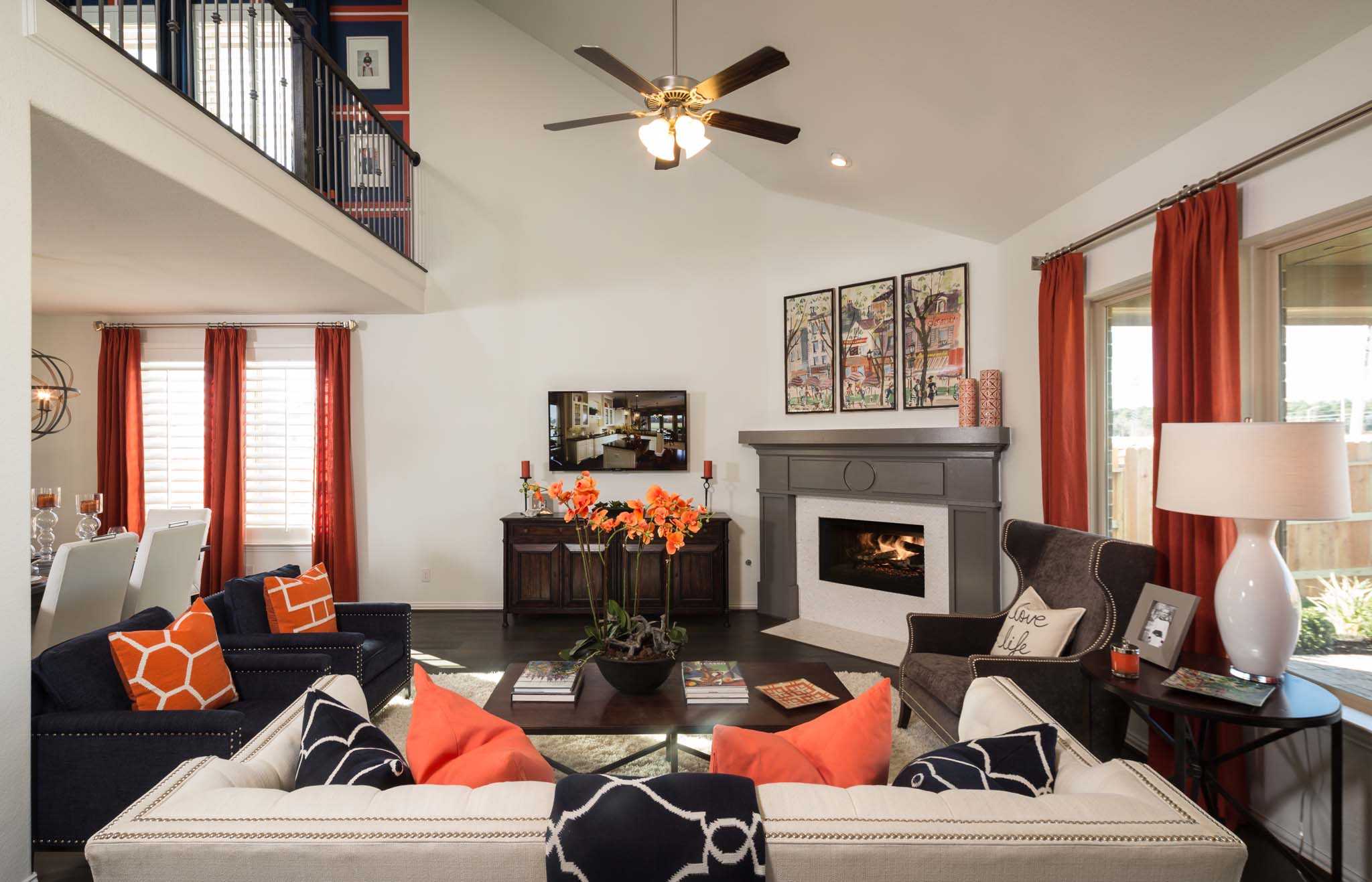 Model Home in Houston Texas, Laurel Glen community