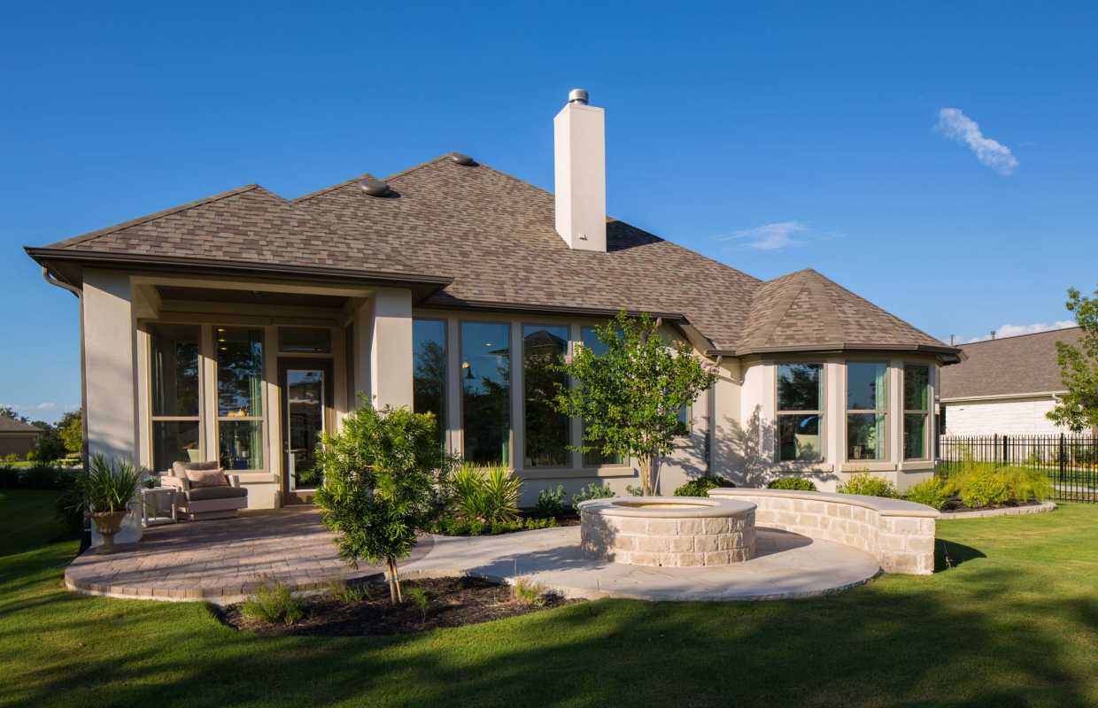 Model Home in Austin Texas, Santa Rita Ranch North community