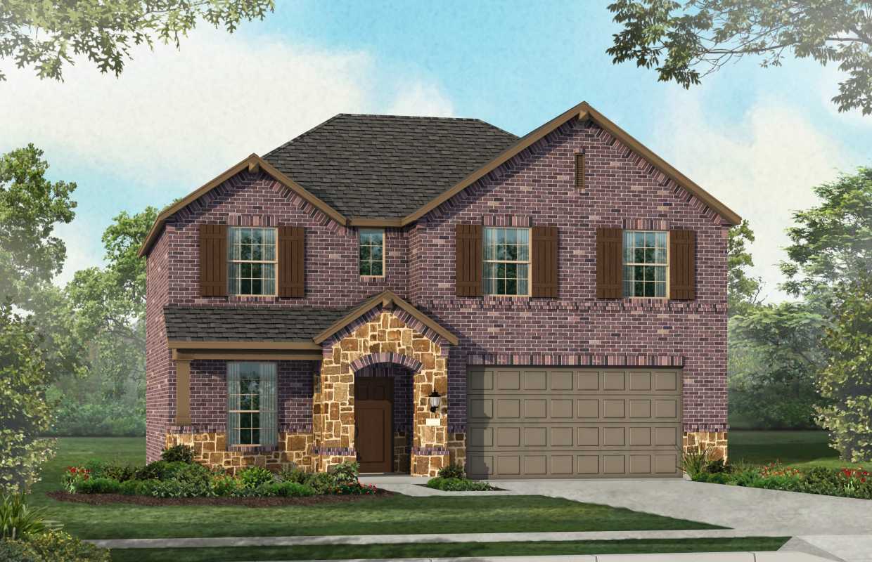 New Home Plan LAWR in Forney, TX 75126