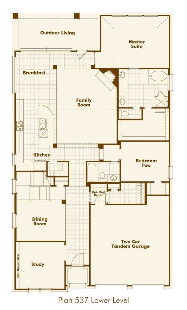 New Home Plan 537 in San Antonio, TX 78258