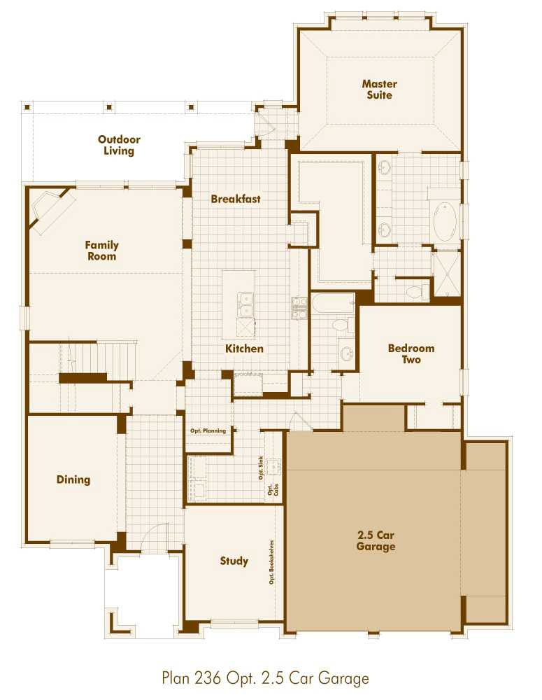New Home Plan 236 in Roanoke, TX 76262