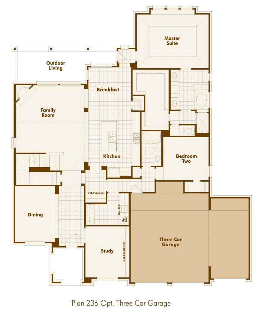 New Home Plan 236 in Roanoke, TX 76262