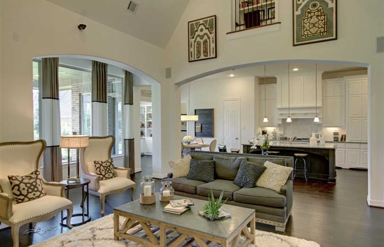 Model Home in Houston Texas, Long Meadow Farms 70s community