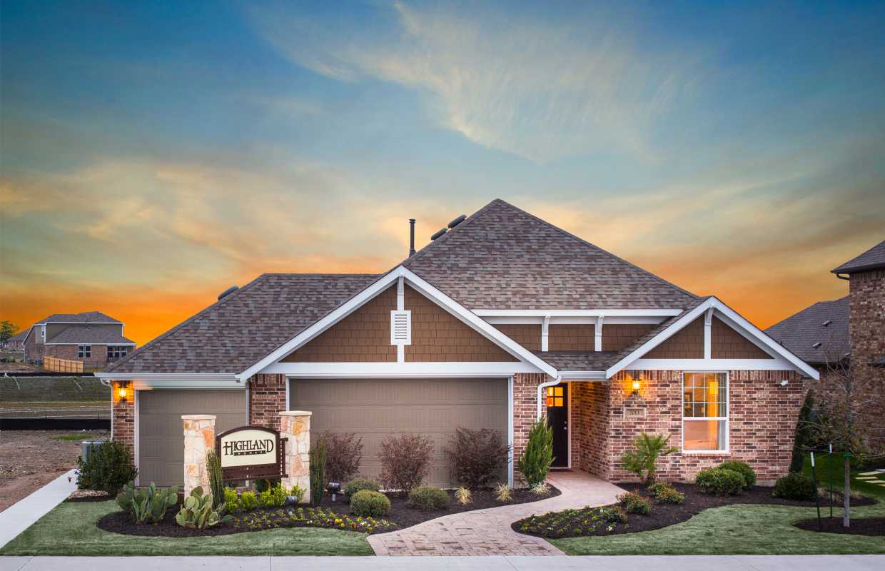 Model Home in Austin Texas, Siena community