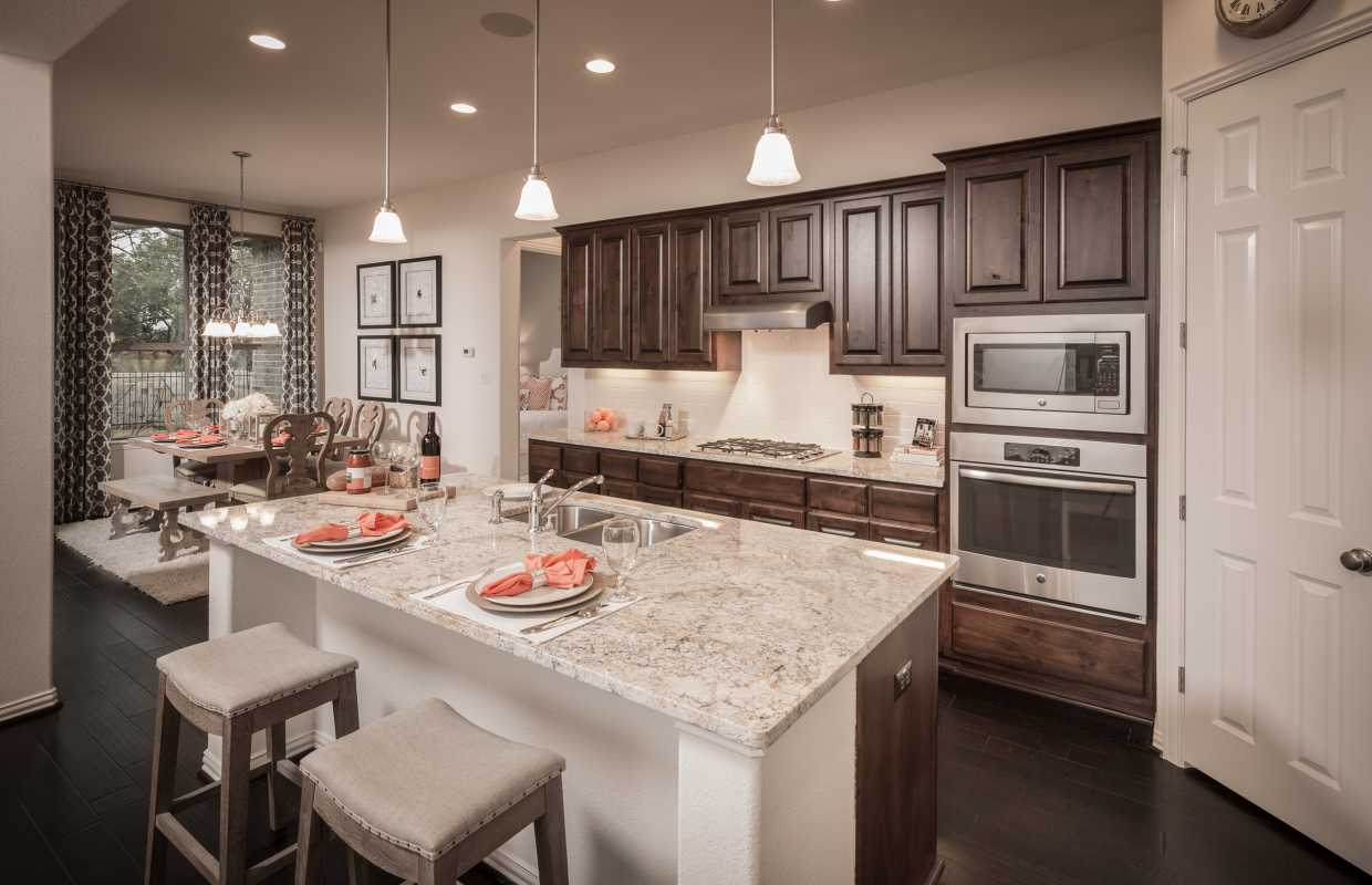 Model Home In Austin Texas Santa Rita Ranch North Community