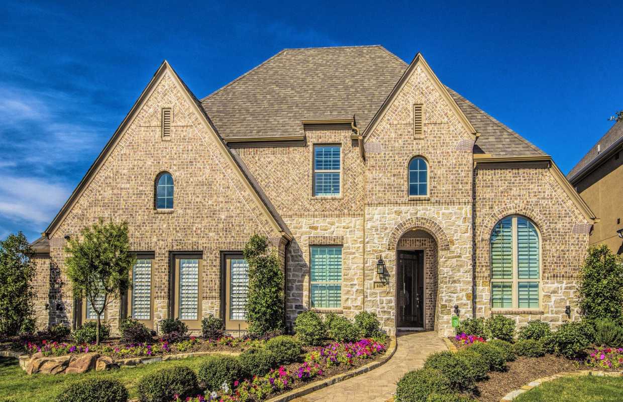 Model Home in Houston Texas, Harvest Green community