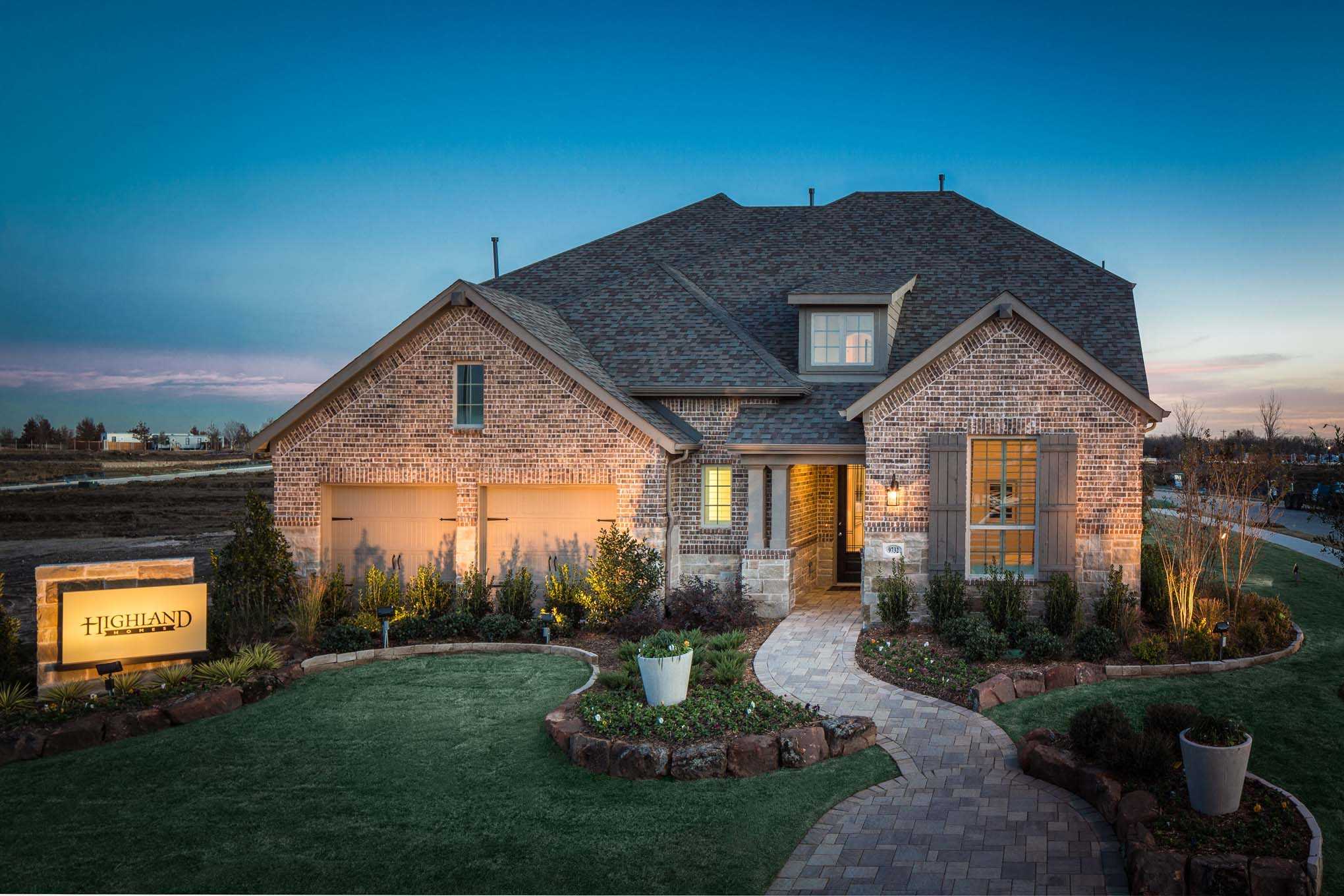 New Homes In Wildridge 60ft Lots Home Builder Oak Point Tx