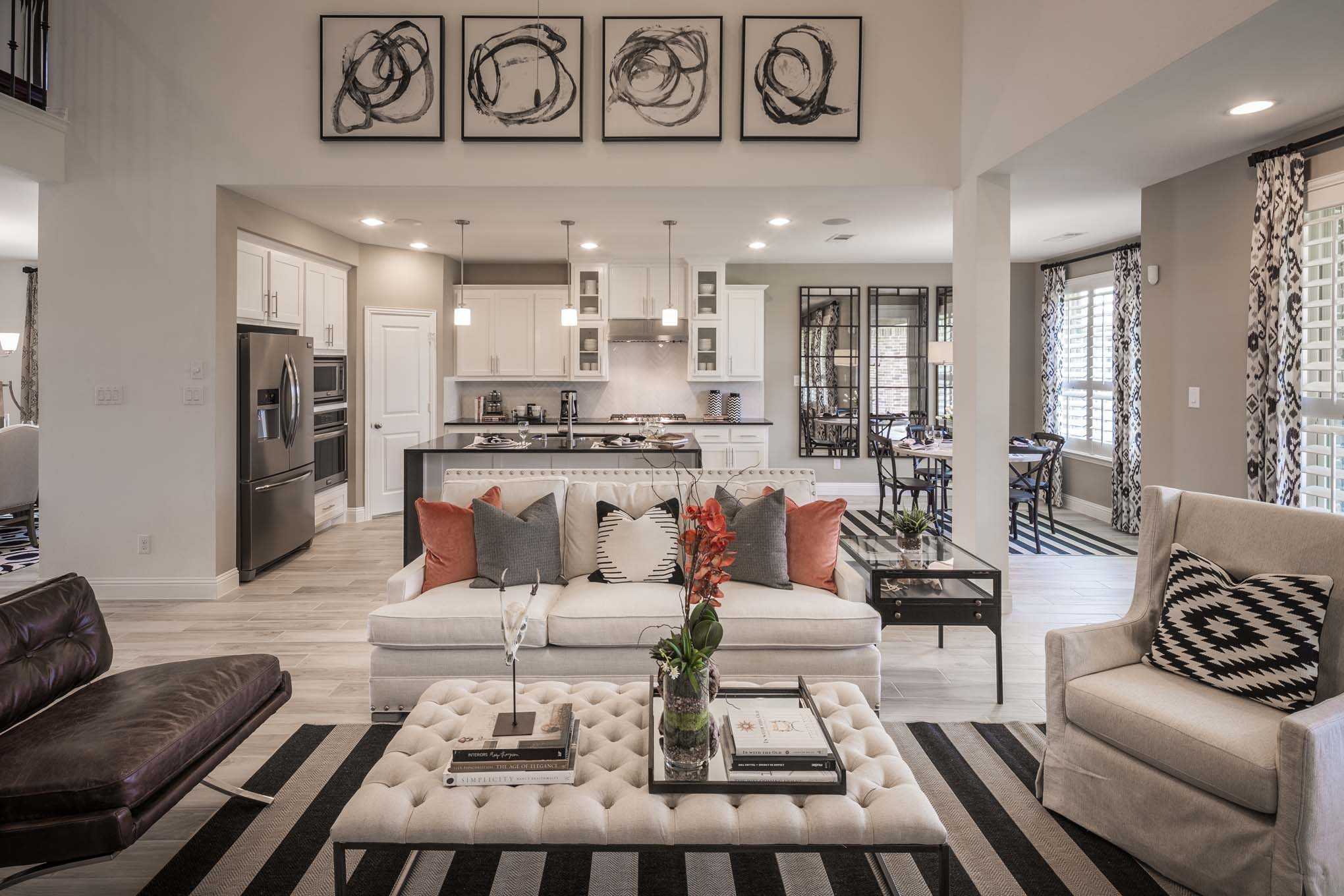 Model Home in Dallas / Fort Worth Texas, Berkshire community