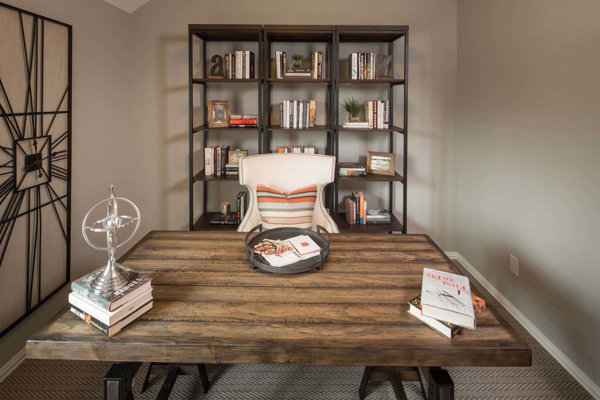 Model Home in Houston Texas, Wright's Landing 50s community