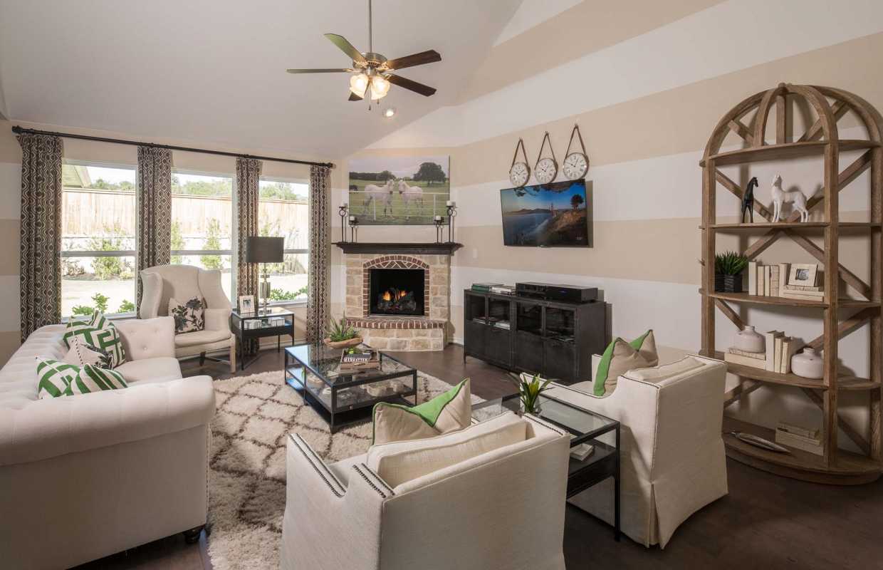 Model Home in San Antonio Texas, Ladera 65s community