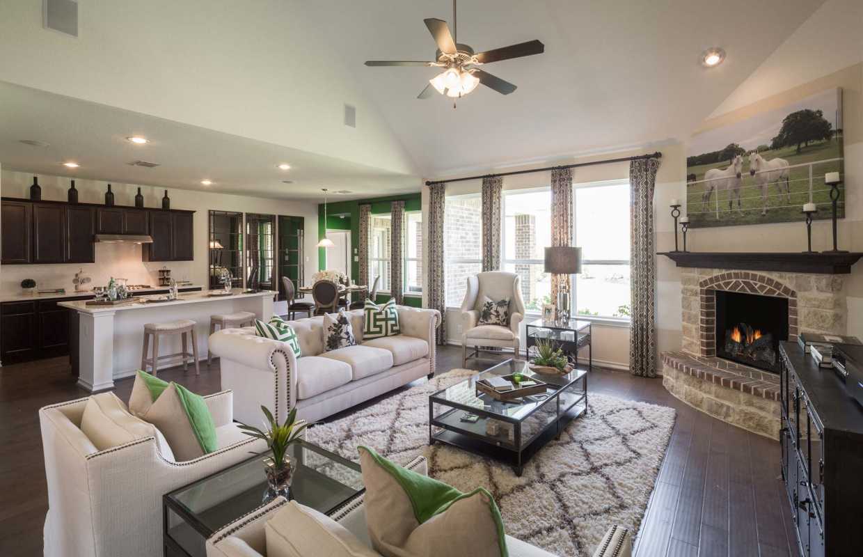 Model Home in San Antonio Texas, Ladera 65s community
