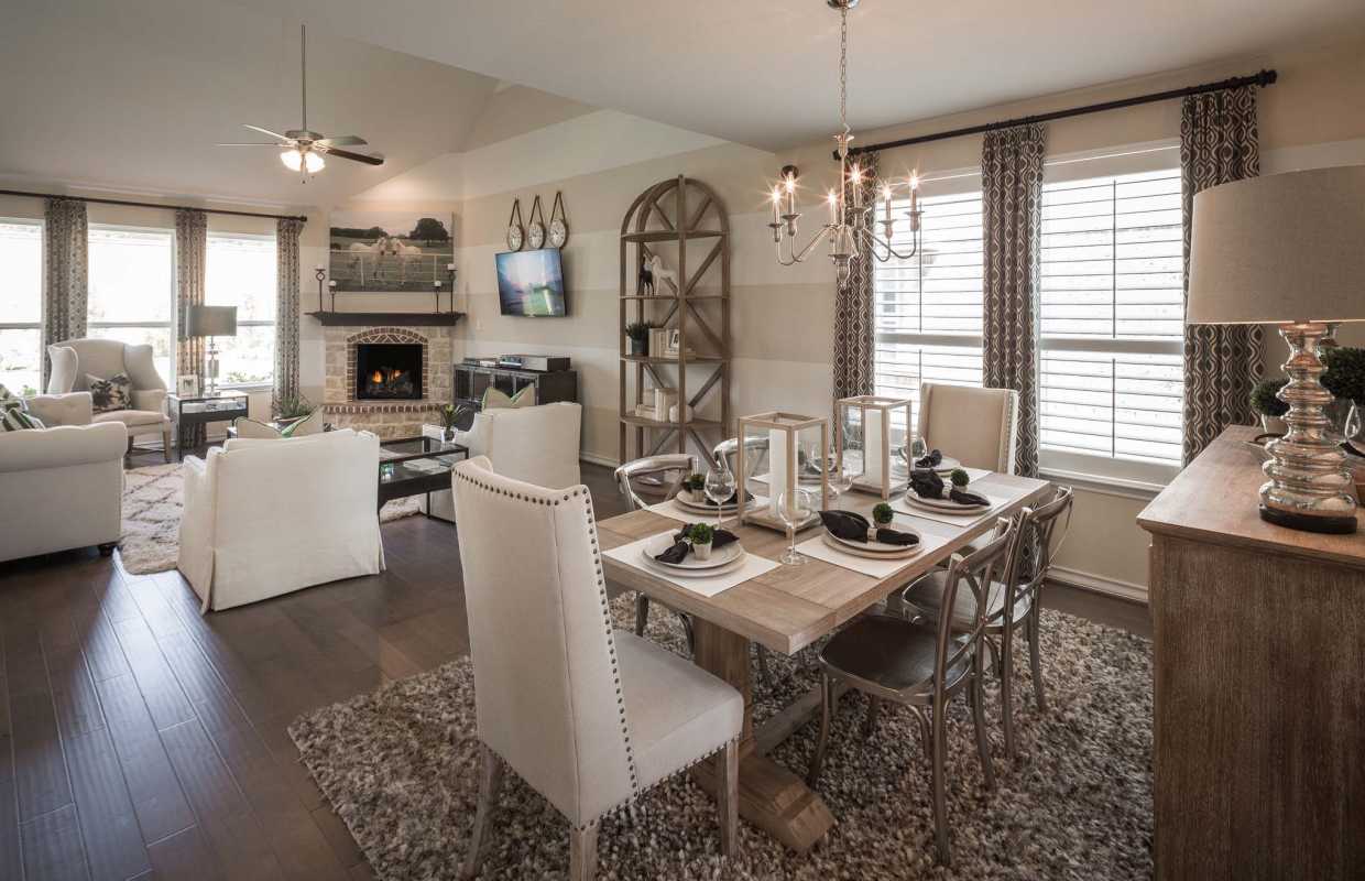 Model Home in San Antonio Texas, Ladera 65s community