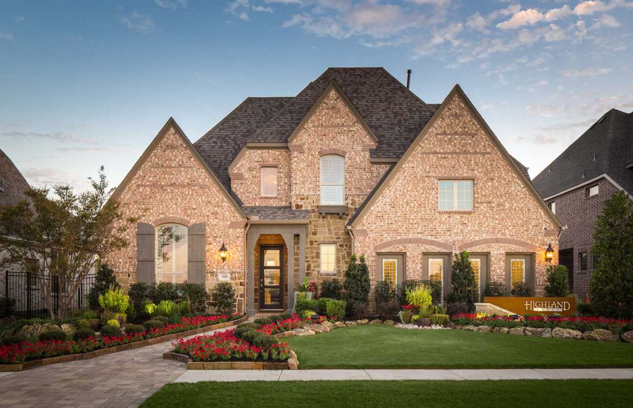 Model Home in Dallas / Fort Worth Texas, Hollyhock community