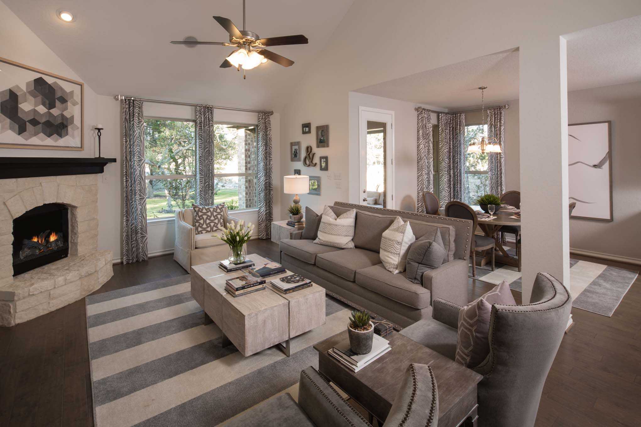 Model Home in San Antonio Texas, The Ranches at Creekside community