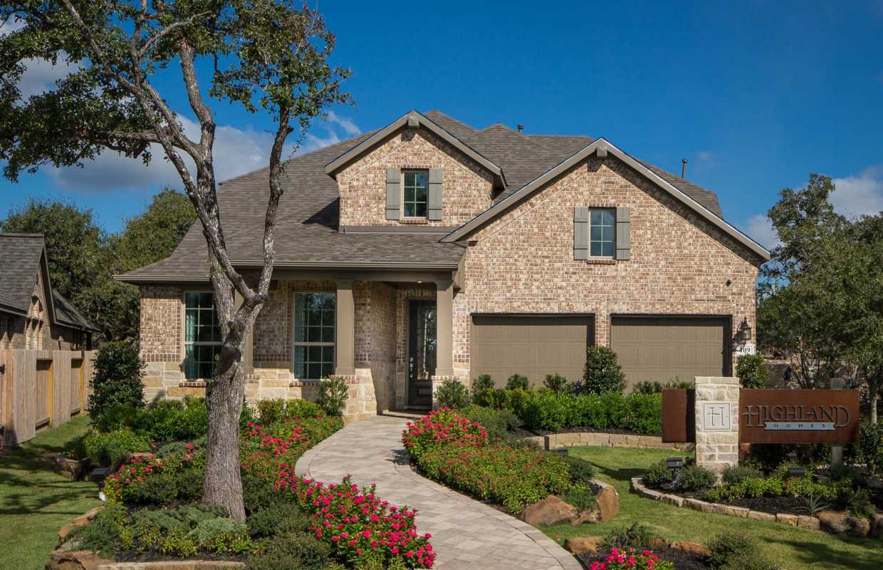 Model Home in San Antonio Texas, The Ranches at Creekside community