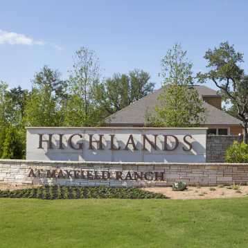 New Home Community Information Highlands At Mayfield Ranch Round