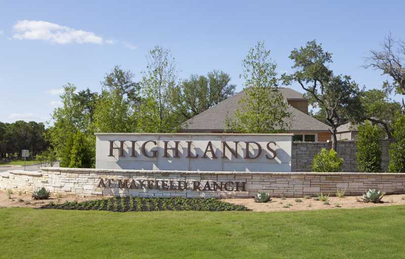 New Home Community Information Highlands At Mayfield Ranch Round