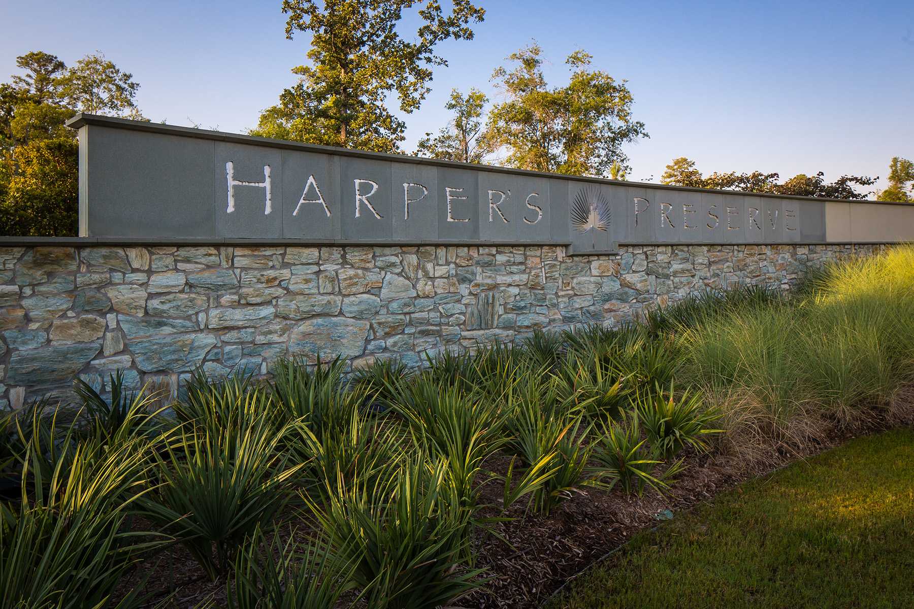 Model Home in Houston Texas, Harper's Preserve 65s community