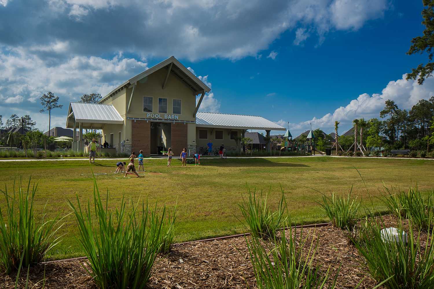 Model Home in Houston Texas, Harper's Preserve 65s community