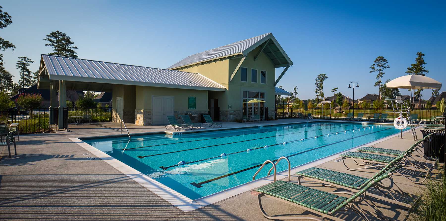 Model Home in Houston Texas, Harper's Preserve 65s community