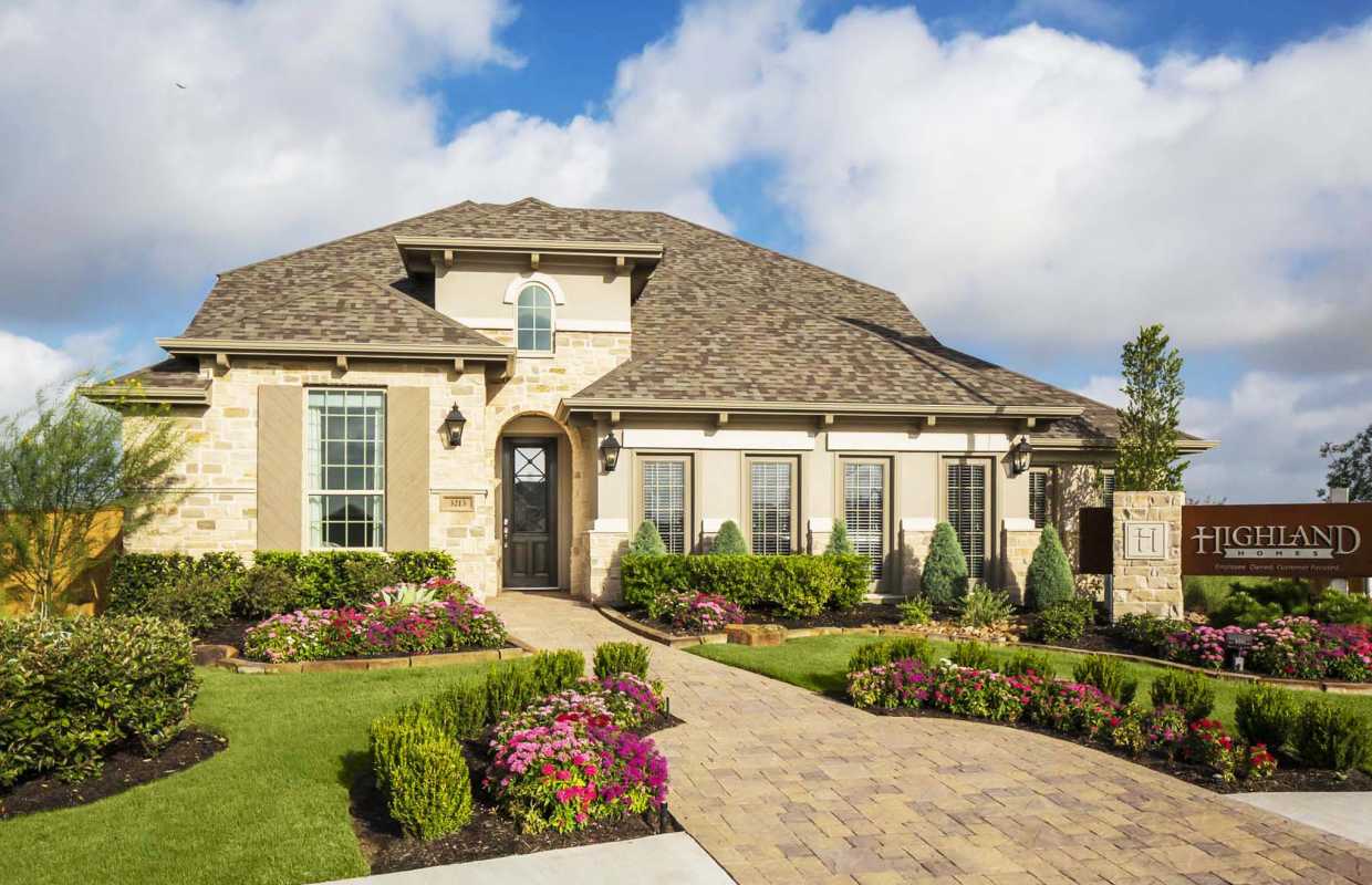 Model Home in Austin Texas, Paloma Lake 55s community