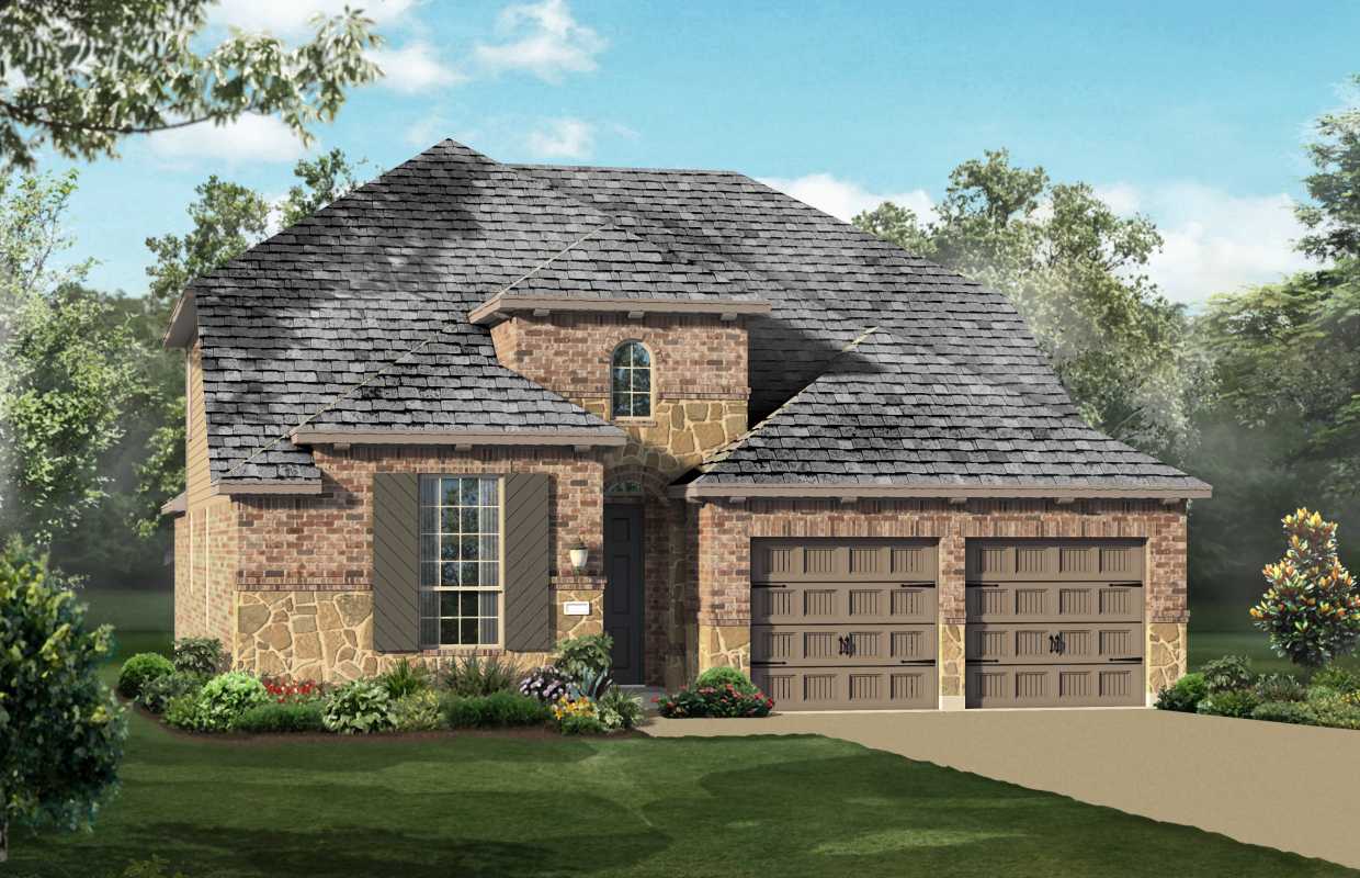New Home Plan 556h In Round Rock Tx 78665 Caption Elevation B