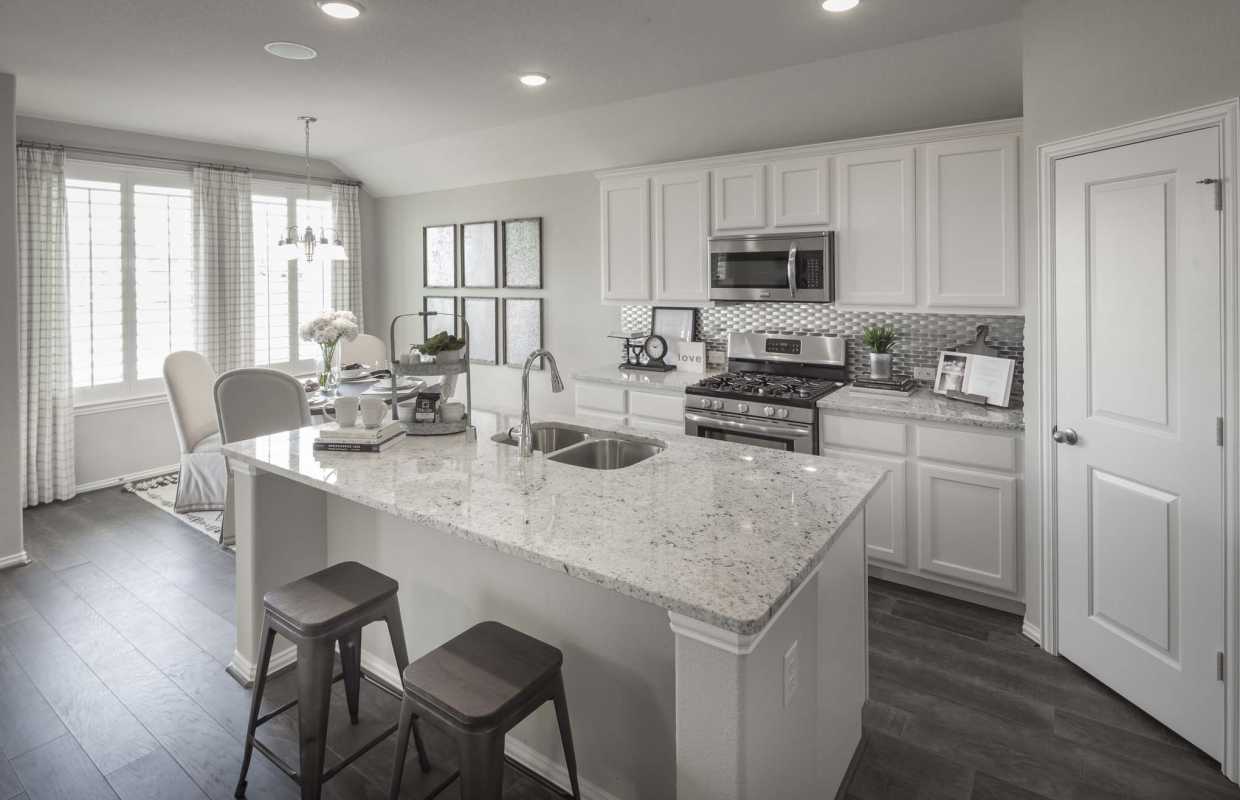 Model Home in Houston Texas, Pomona 50s community