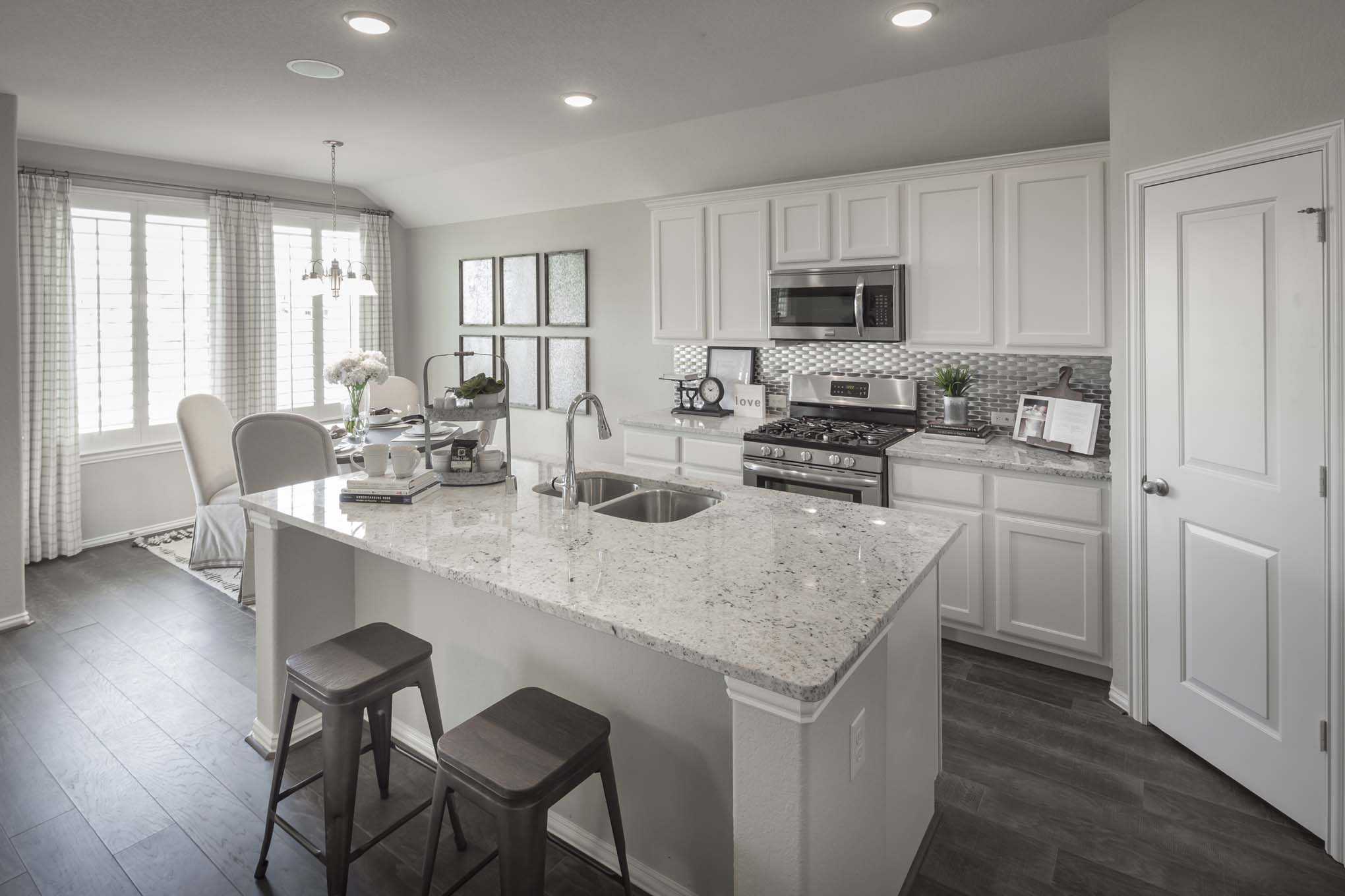 Model Home in Houston Texas, Pomona 50s community