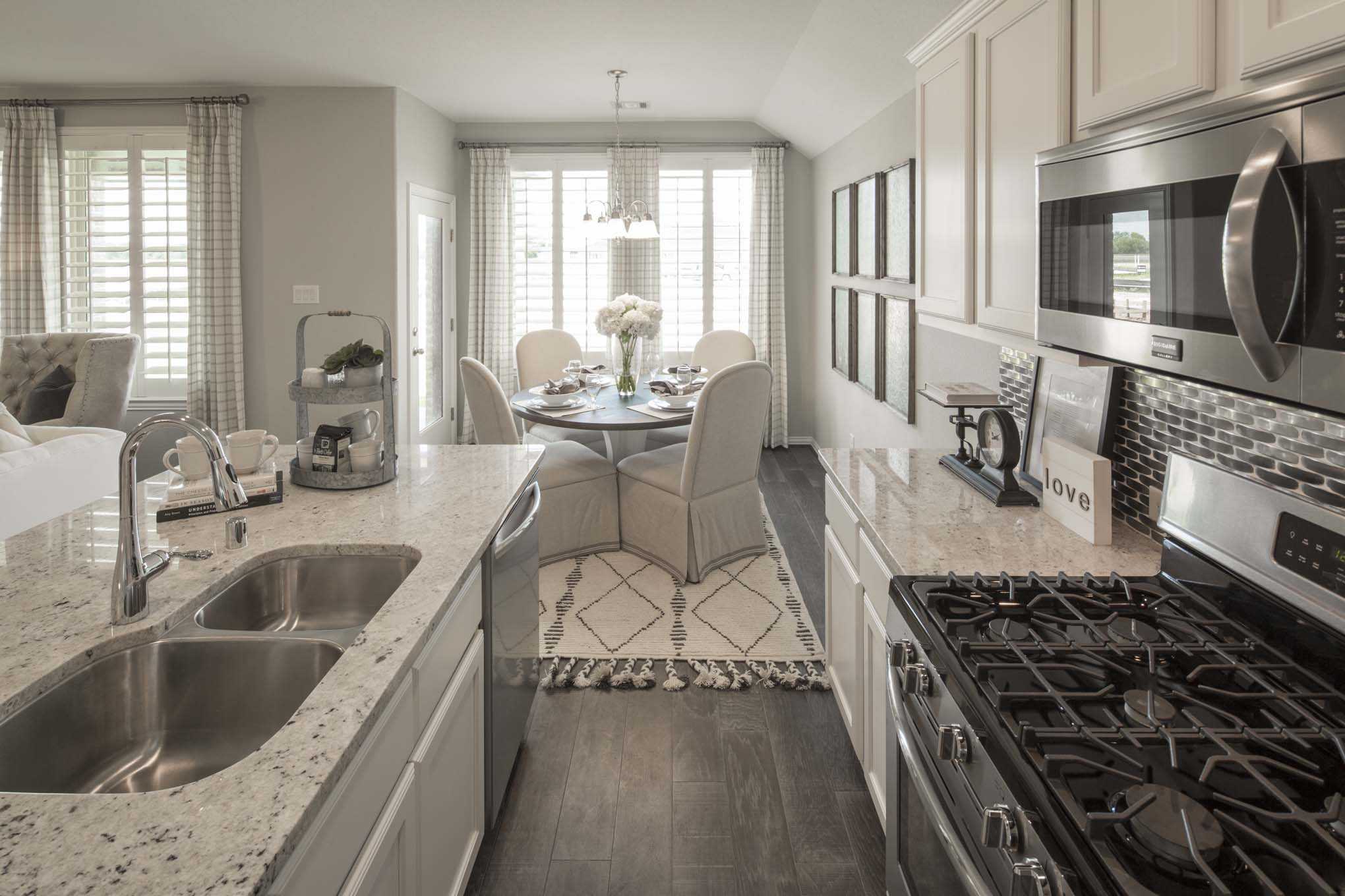 Model Home in Houston Texas, Pomona 50s community