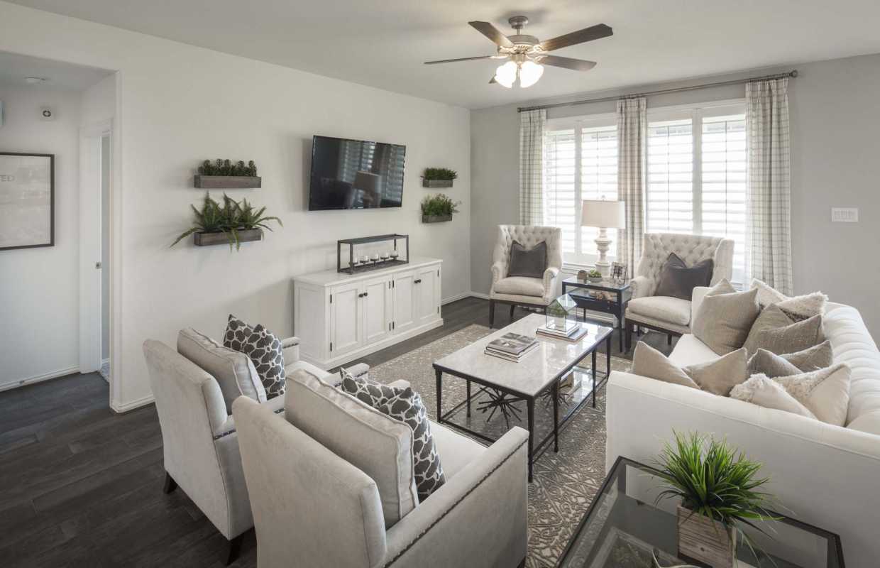 Model Home in Houston Texas, Pomona 50s community