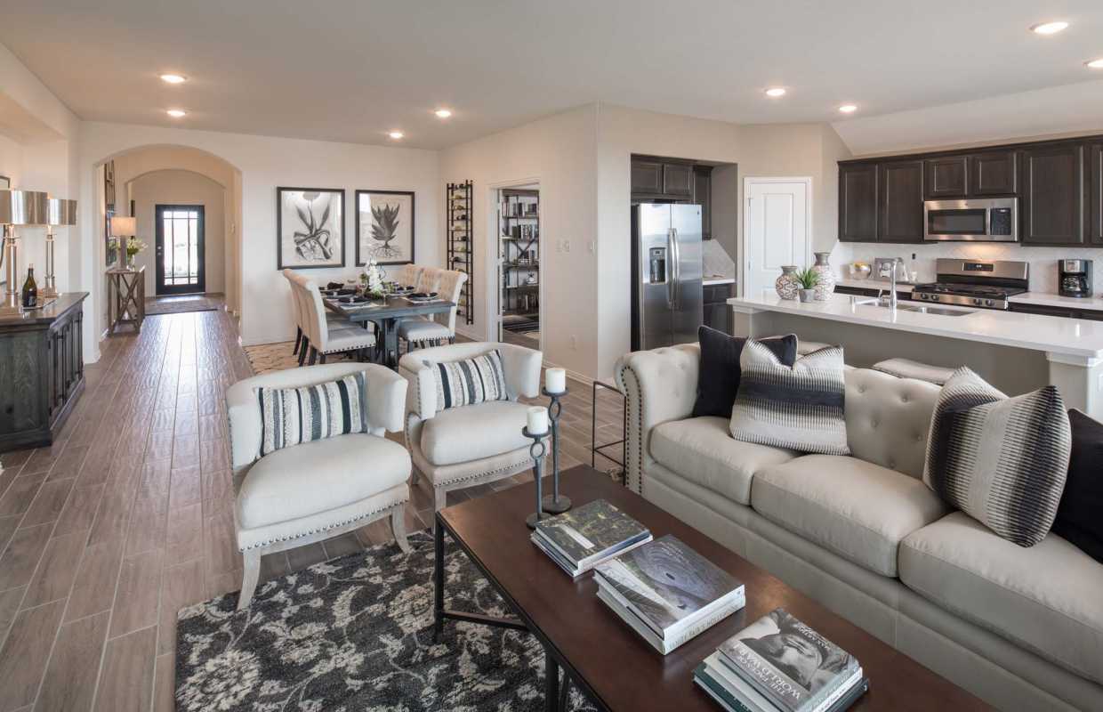 Model Home in Houston Texas, Grand Mission Estates 50s community