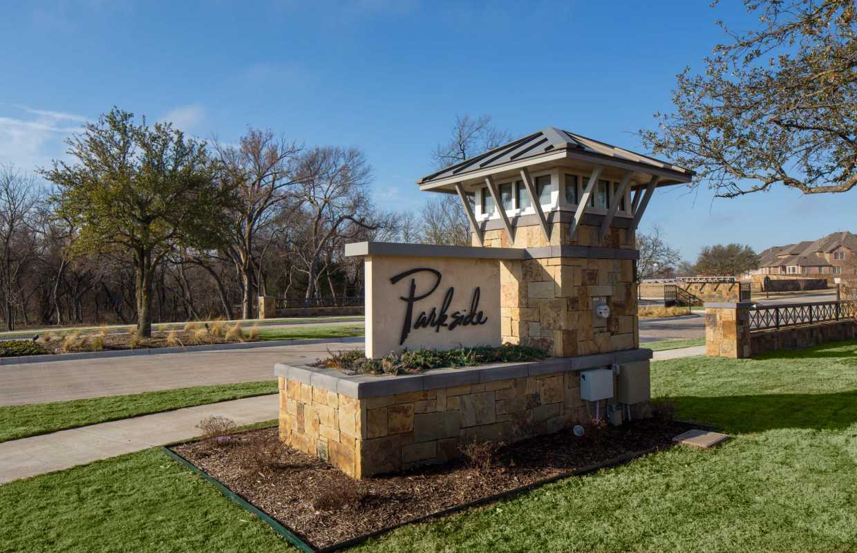 Model Home in Dallas / Fort Worth Texas, Parkside Prosper community