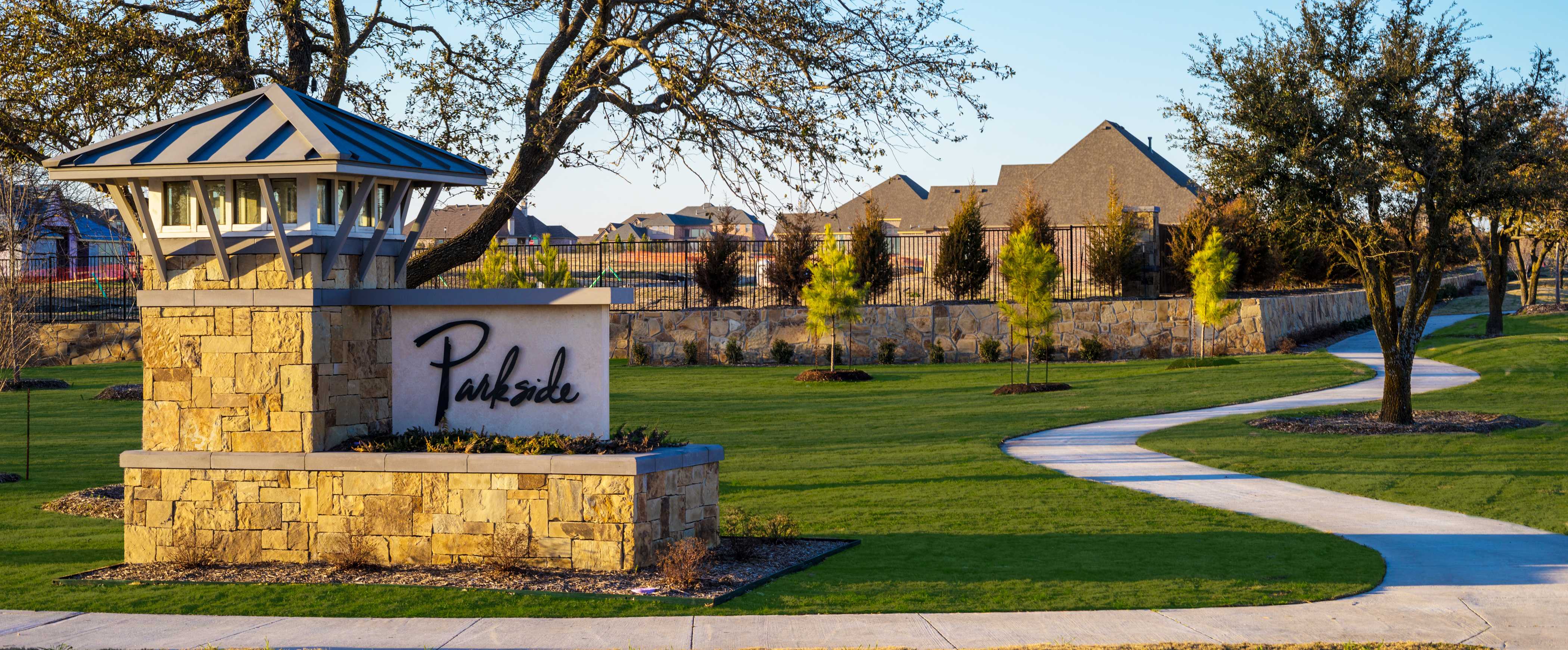 Model Home in Dallas / Fort Worth Texas, Parkside Prosper community