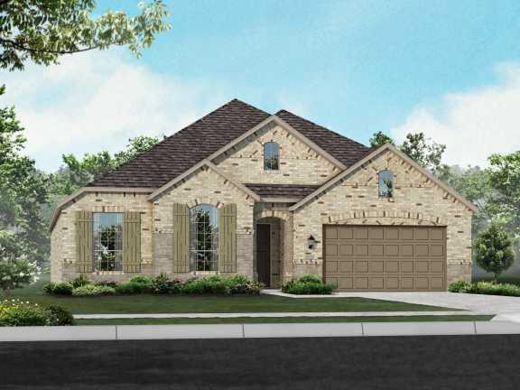 New Home Plan Chesterfield In Forney Tx 75126