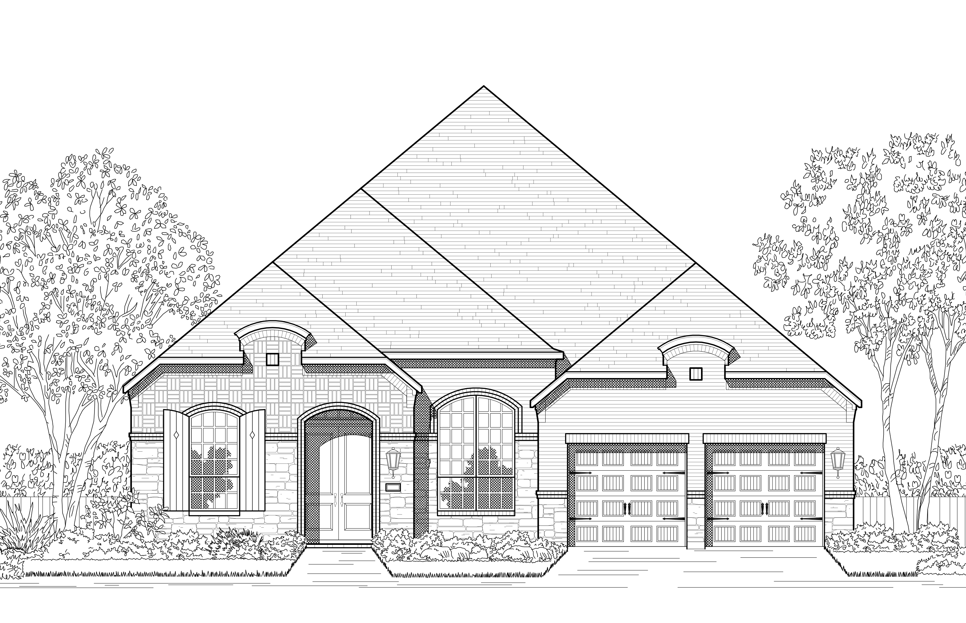 New Home Plan 216 from Highland Homes