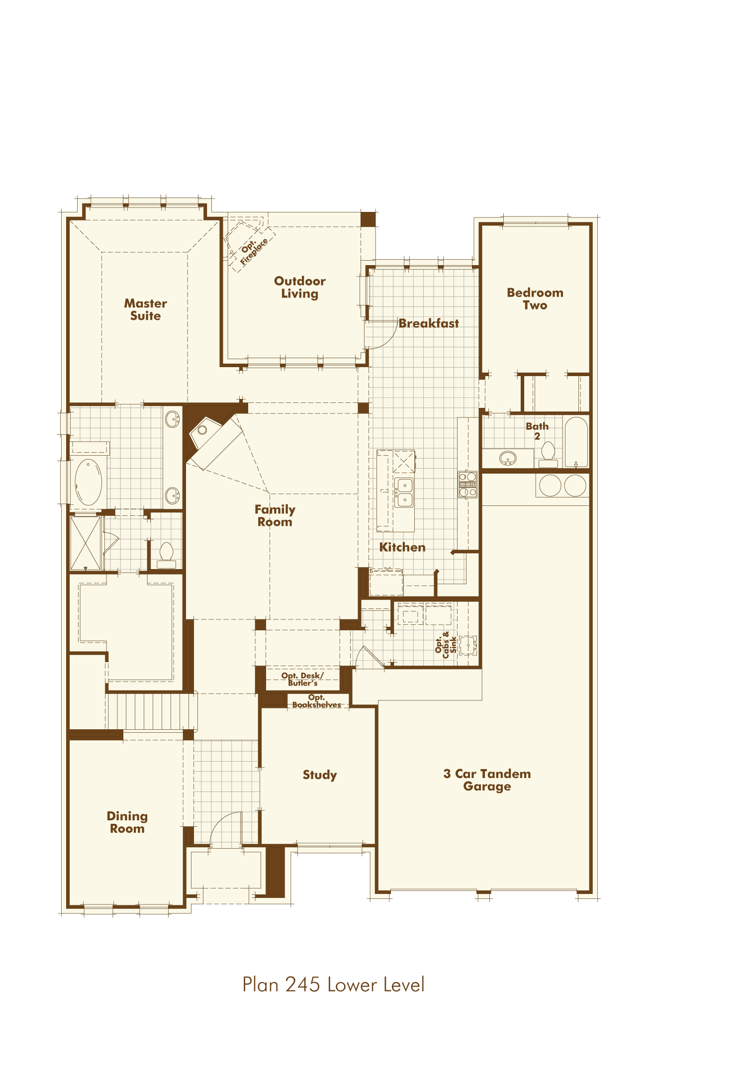 New Home Plan 245 From Highland Homes