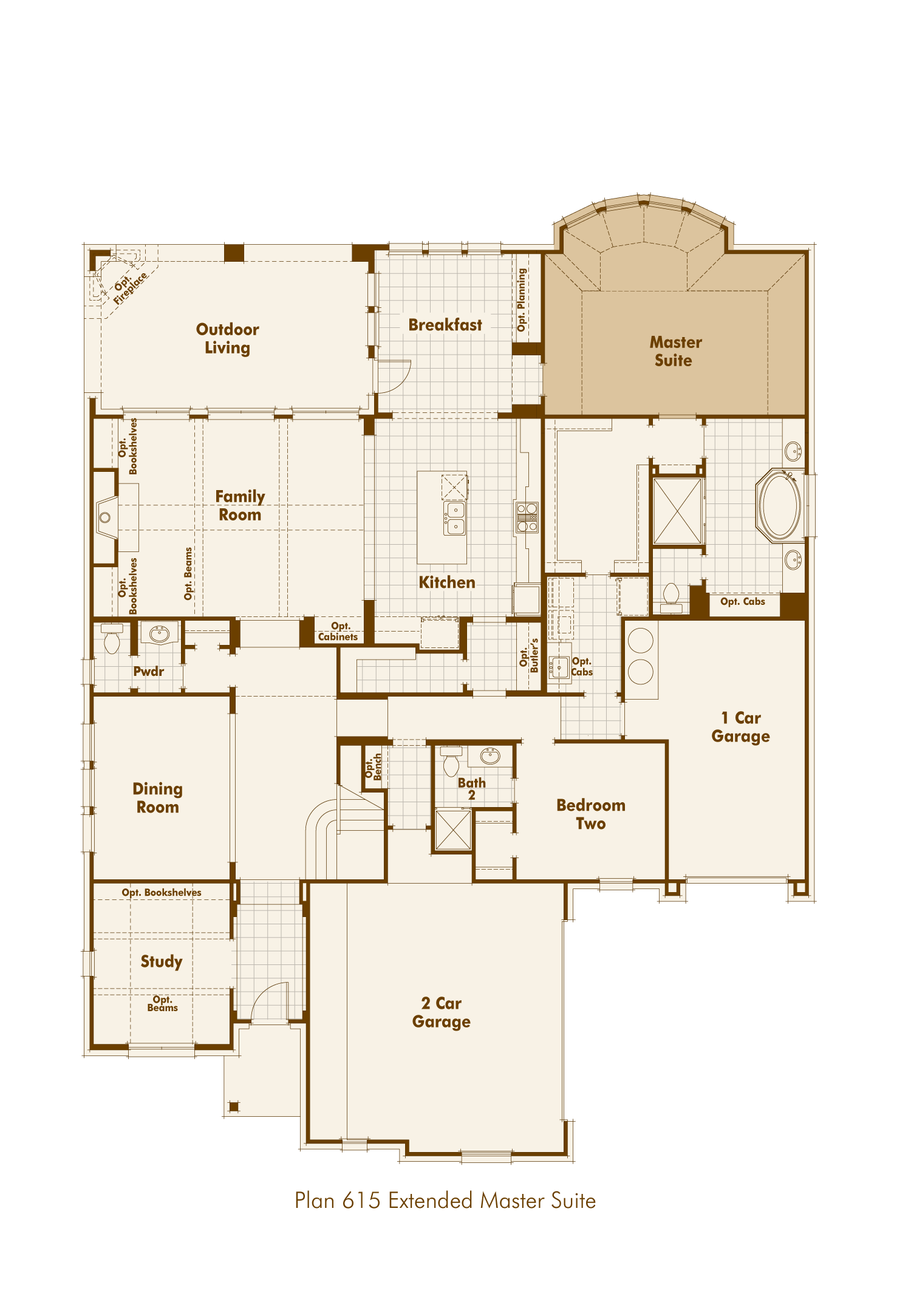 New Home Plan 615 in Frisco, TX 75035