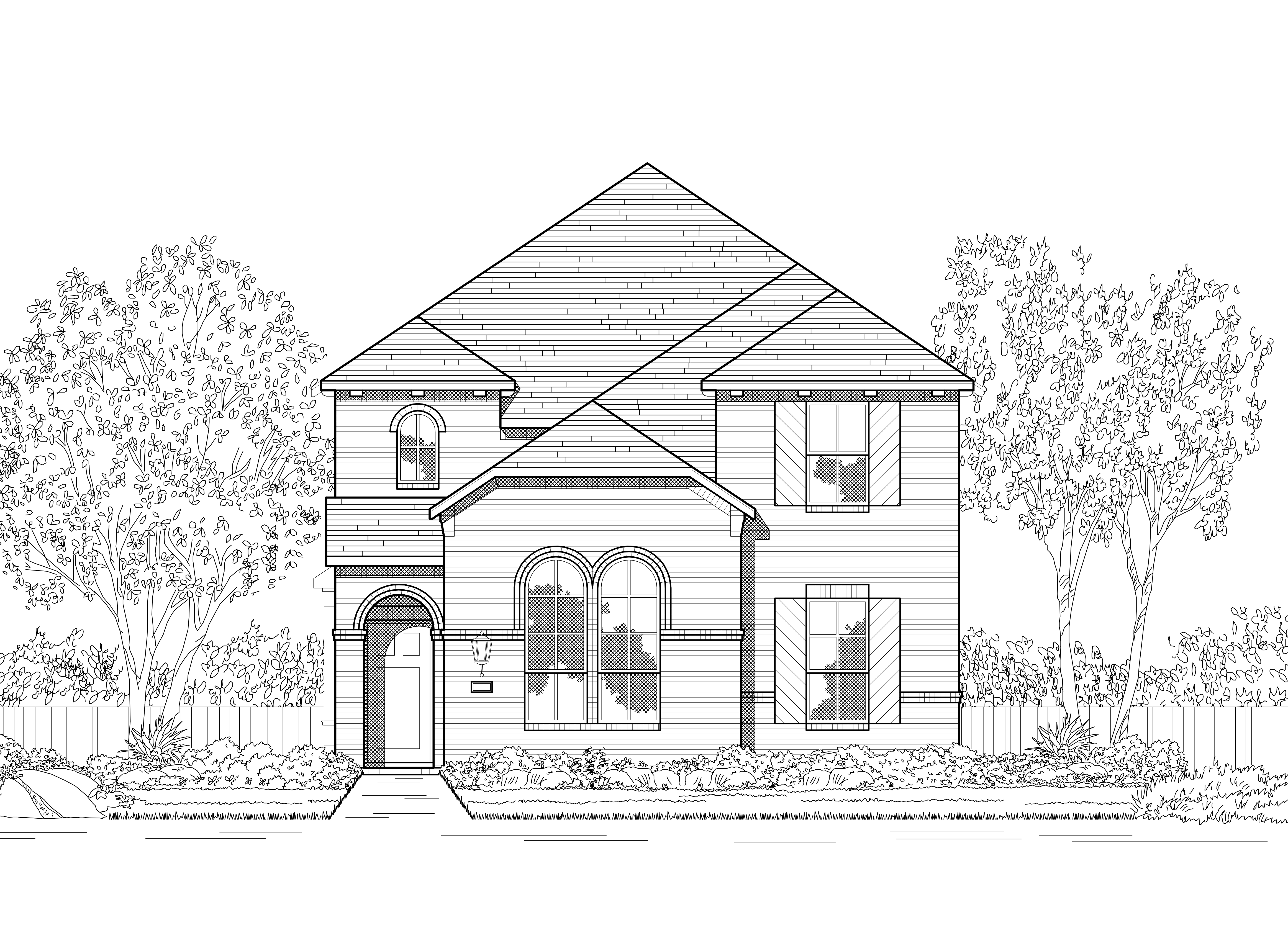New Home Plan Warrenton from Highland Homes