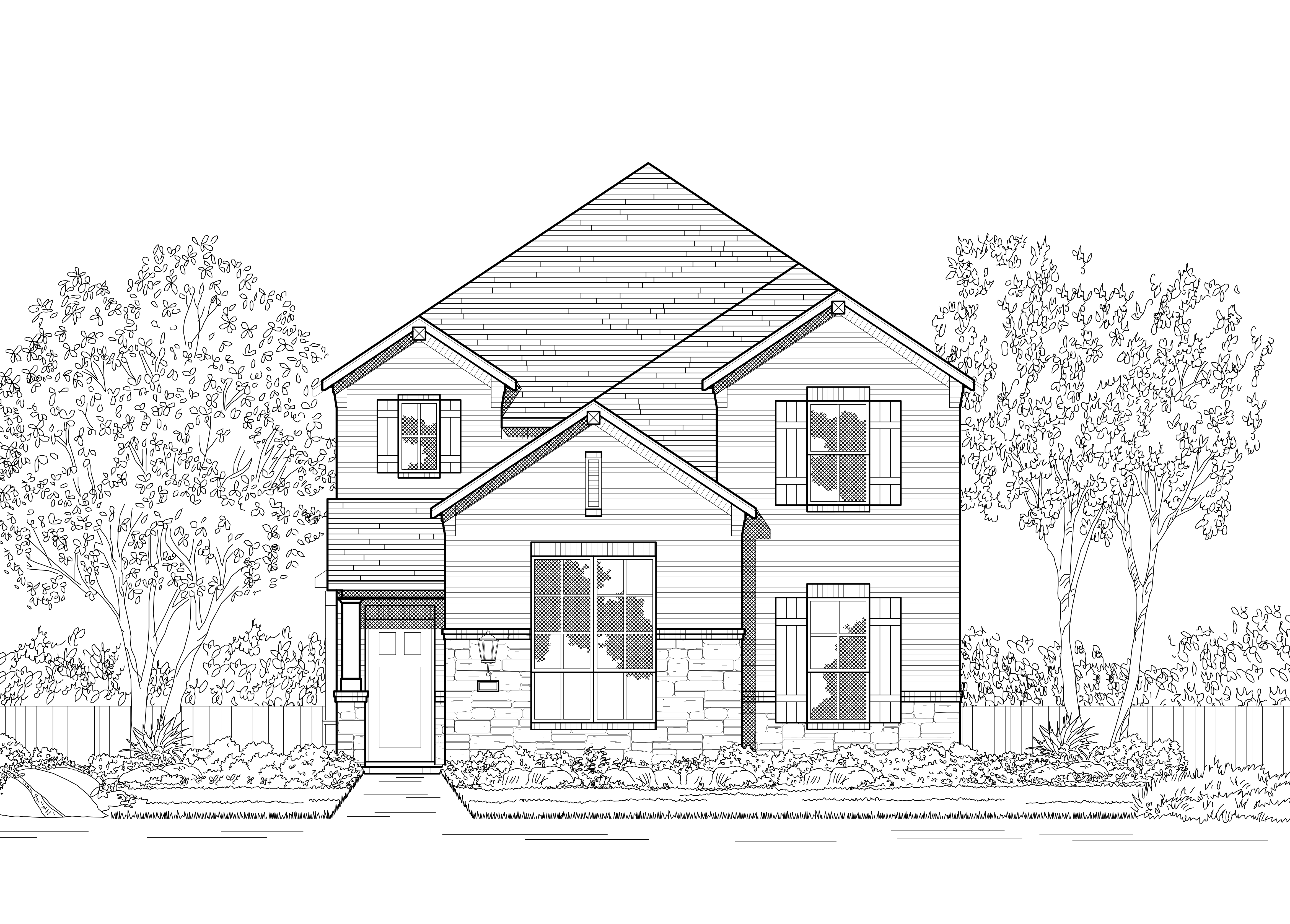 New Home Plan Warrenton from Highland Homes