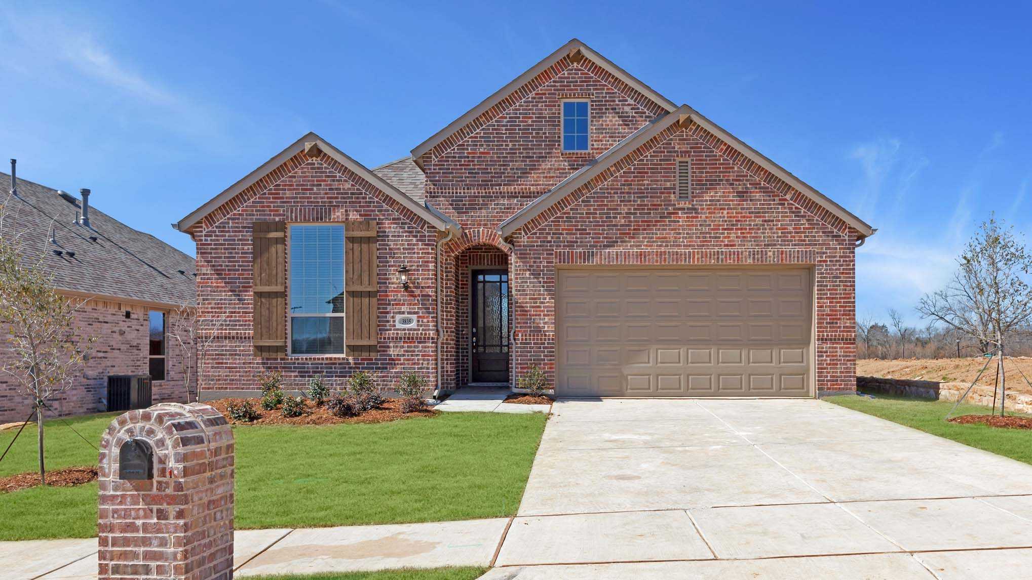 New Home for Sale 3835 Iron Ore Drive, Denison, TX 75020