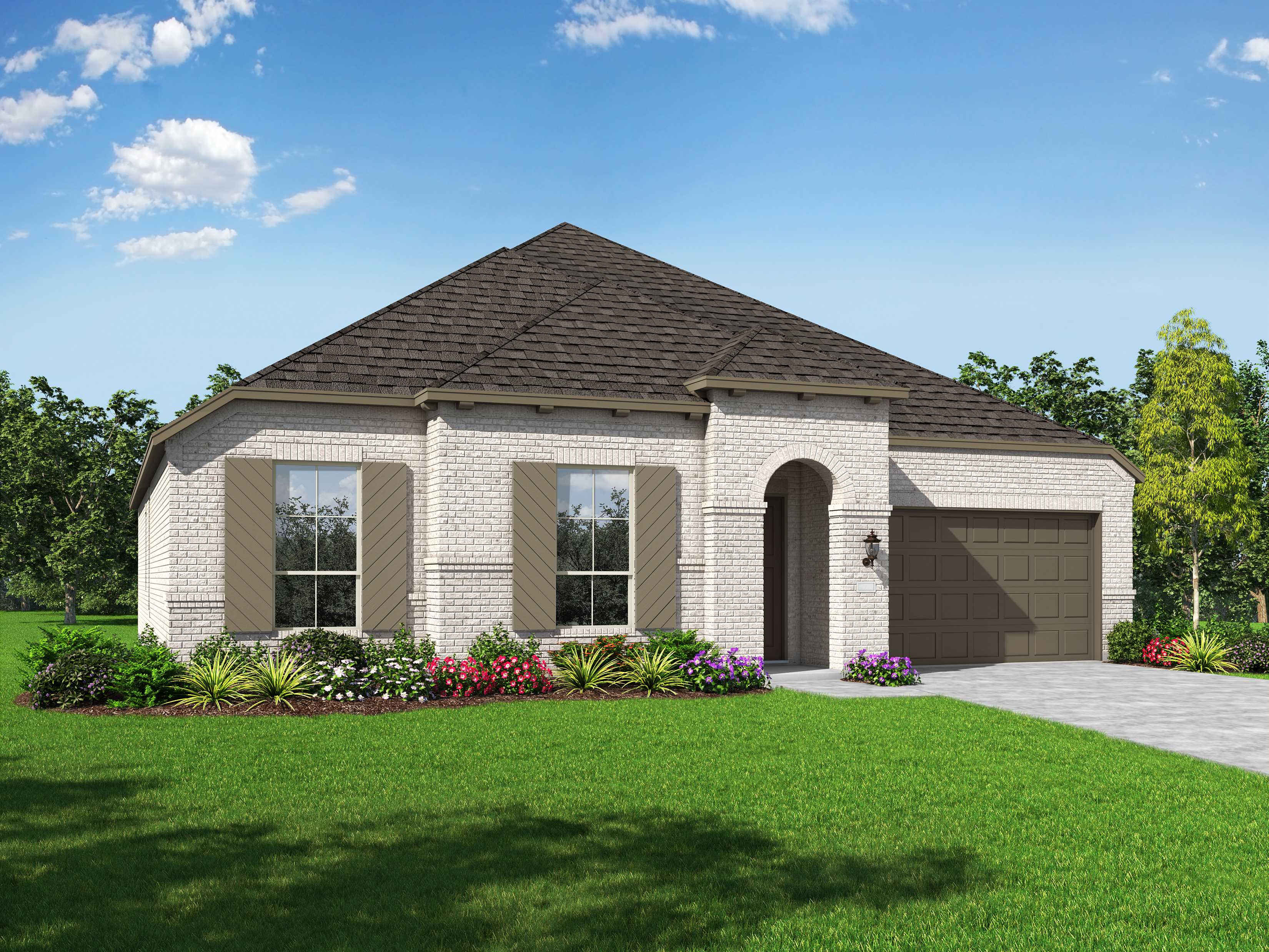 New Home Plan Milton in McLendonChisholm, TX 75032