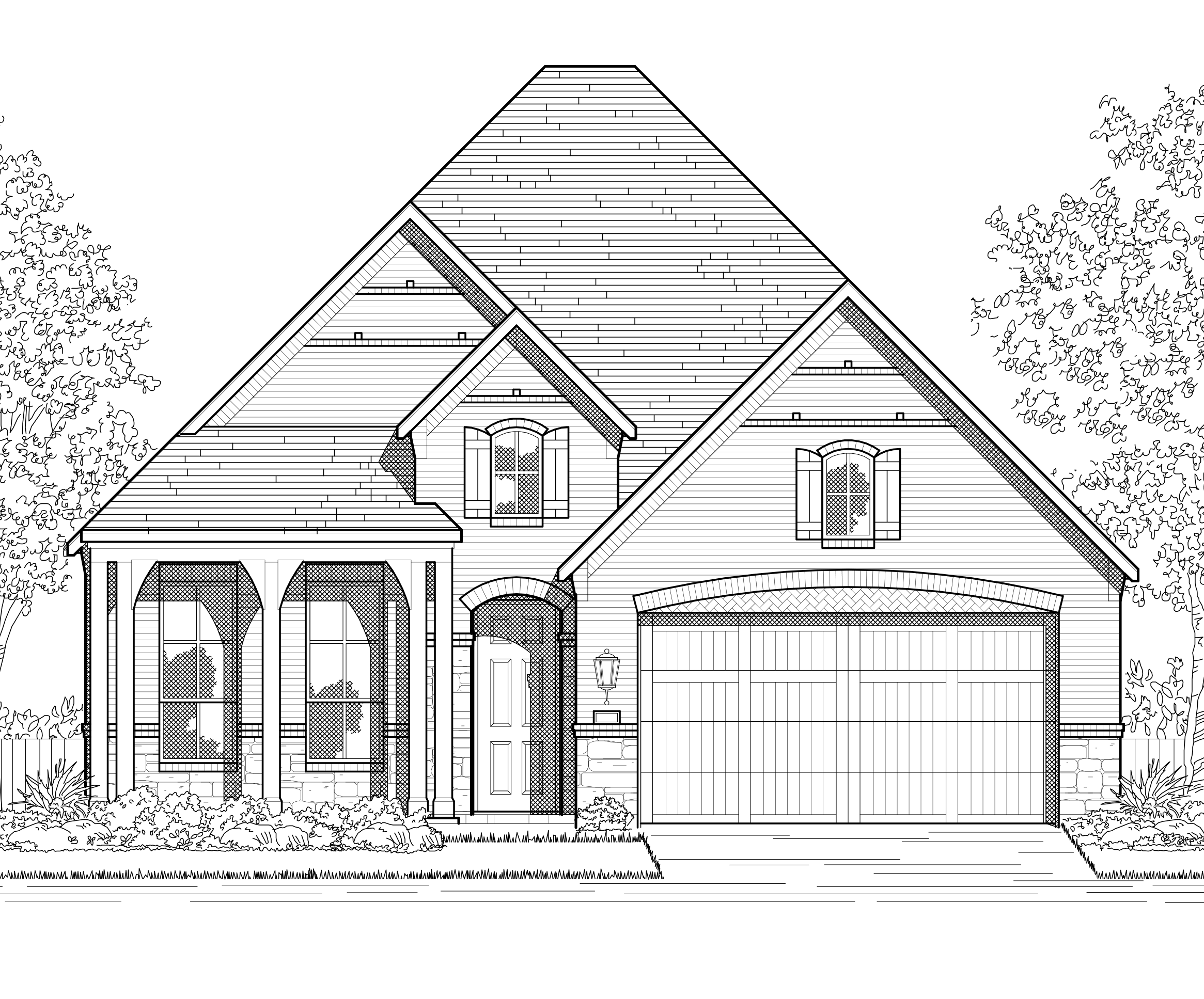 New Home Plan Amberley In New Braunfels, Tx 78132