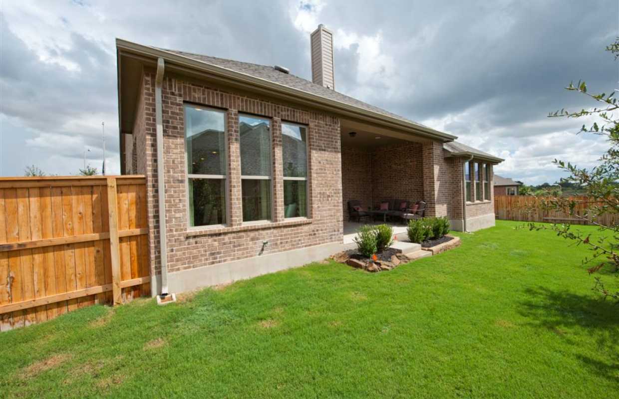 Model Home in Austin Texas, Parkside at Mayfield Ranch 70s community